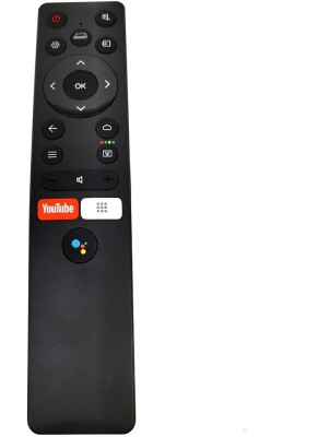 Ehop Bluetooth Remote control Compatible for SMART TV with YouTube Function and Voice Control THOMSON Remote Controller(Black)