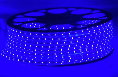 BENHEK 600 LEDs 5 m Blue Steady Strip Rice Lights(Pack of 1)