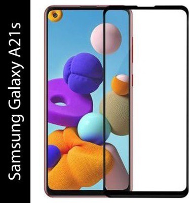 vmt stock Front and Back Tempered Glass for vmt stock Edge To Edge Tempered Glass for Samsung Galaxy A21s(Pack of 1)