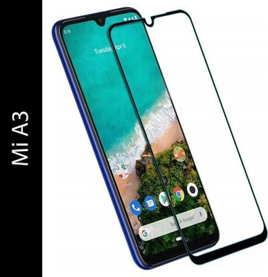 vmt stock Front and Back Tempered Glass for vmt stock Tempered Glass Guard for Mi A3(Pack of 1)