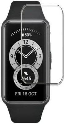 KACA Edge To Edge Screen Guard for Huawei Band 6 Smart Watch [Better than Tempered Glass](Transparent, Pack 2)(Pack of 2)
