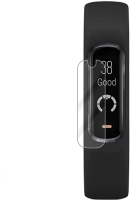Guardpad Edge To Edge Screen Guard for Garmin VivoSmart 4 HR Plus Smart Watch [Better than Tempered Glass][Transparent, 2 Pack](Pack of 2)
