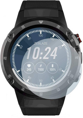 KACA Nano Glass for ZEBLAZE THOR 4 PLUS Smart Watch [Better than Tempered Glass](Transparent, Clear 3[guards])(Pack of 3)