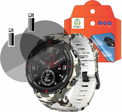 EZGER Screen Guard for Huami Amazfit T-Rex Smartwatch(Pack of 2)