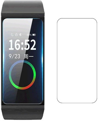 Wishguard Edge To Edge Screen Guard for Xiaomi Mi Band 4C Smart Watch [Better than Tempered Glass](Pack 1)(Pack of 1)
