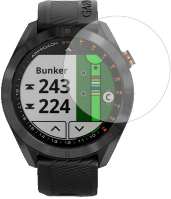 Guardpad Edge To Edge Screen Guard for Garmin Approach S40 Smart Watch [Better than Tempered Glass][Transparent, 2 Pack](Pack of 2)