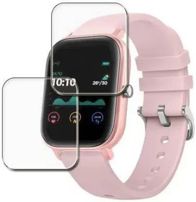 KACA Edge To Edge Screen Guard for Pebble Pace Smartwatch Smart Watch [Better than Tempered Glass](Transparent, Pack 2)(Pack of 2)