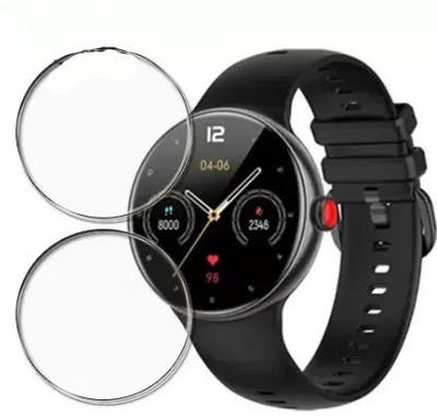Guardpad Edge To Edge Tempered Glass for Fire Boltt Ultron Smartwatch Smart Watch [Better than Tempered Glass] Pack 3, Clear(Pack of 3)
