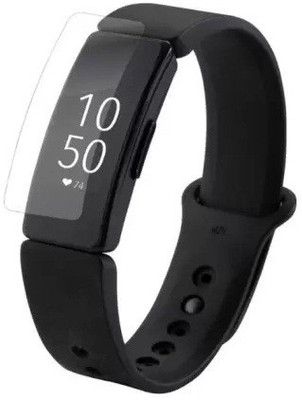 Wishguard Edge To Edge Screen Guard for Fitbit Inspire Smart Watch [Better than Tempered Glass](Pack 1)(Pack of 1)