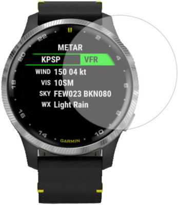 Wishguard Edge To Edge Screen Guard for Garmin D2 Air Smart Watch [Better than Tempered Glass](Pack 1)(Pack of 1)