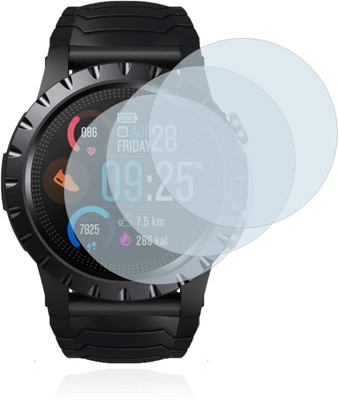 KACA Edge To Edge Tempered Glass for ZEBLAZE STRATOS Smart Watch [9H Guard][5](Pack of 5)