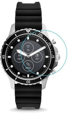 Wishguard Edge To Edge Screen Guard for Fossil FB-01 Hybrid Smartwatch Smart Watch [Better than Tempered Glass](Pack 1)(Pack of 1)