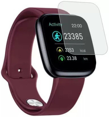 Wishguard Edge To Edge Screen Guard for ZEBLAZE CRYSTAL 3 Smart Watch [Better than Tempered Glass](Pack 1)(Pack of 1)