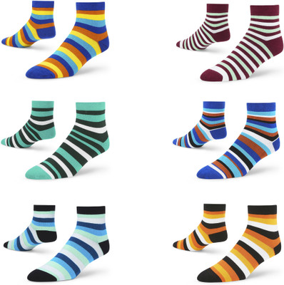 Dynamocks Unisex Ankle Length(Pack of 6)