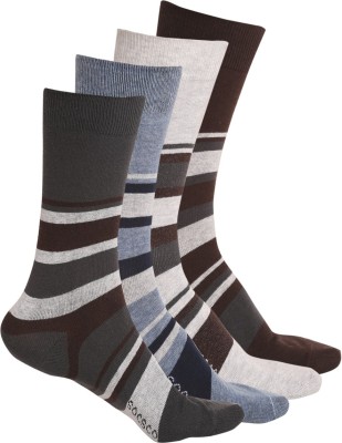 MUTAQINOTI socks for Men Mid-Calf/Crew(Pack of 4)