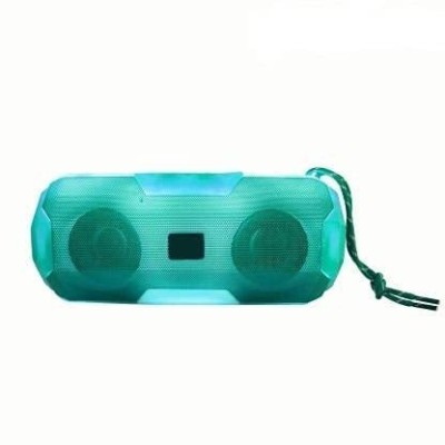 TEQIR A006 Bluetooth Speaker Portable Wireless High Power Sound Blast Stereo Bass with USB/FM/TF Card & RGB Light HD Audio for Car Powerful High Boom Dj sound Hi Fi portable Outdoor 3D Stereo Music Wireless Column FM Music Surround Support TF Card Bass Box Speaker use for all smartphone/FM/Aux/USB/S
