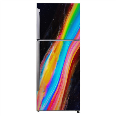K2A Studio 60 cm prism of lights abstract paint design Self Adhesive Sticker(Pack of 1)