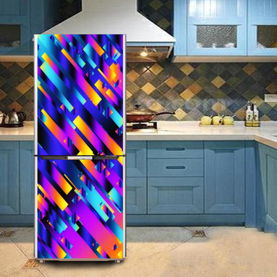 K2A Studio 60 cm abstract pipes design art Self Adhesive Sticker(Pack of 1)