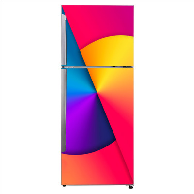 K2A Studio 60 cm abstract cross shapes design Self Adhesive Sticker(Pack of 1)