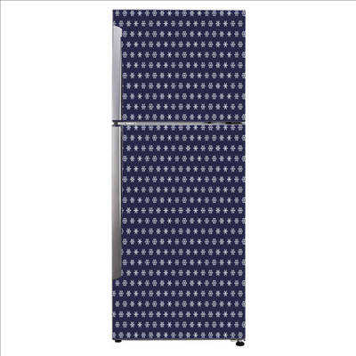 K2A Studio 60 cm snowflakes abstract digital art Self Adhesive Sticker(Pack of 1)