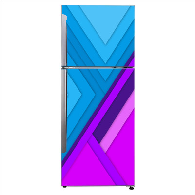 K2A Studio 60 cm 3d digital pattern art Self Adhesive Sticker(Pack of 1)