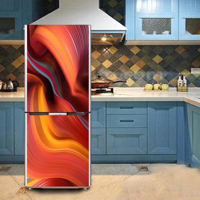 K2A Studio 60 cm patterns and texture stylish design Self Adhesive Sticker(Pack of 1)