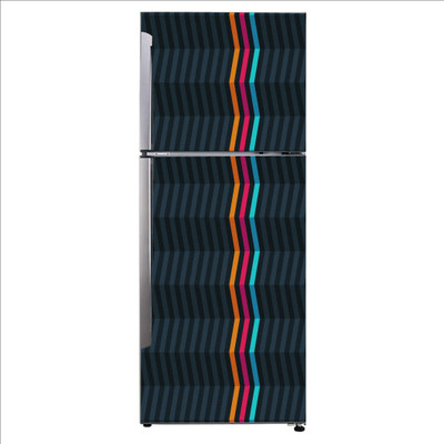 K2A Studio 60 cm abstract digital graphics art Self Adhesive Sticker(Pack of 1)