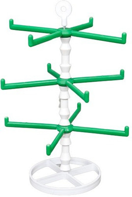 TPS 4 LEAF BANGLE STAND GREEN Storage Box(Green)
