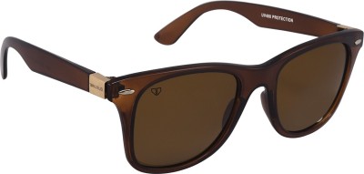 Walrus Wayfarer Sunglasses(For Women, Brown)