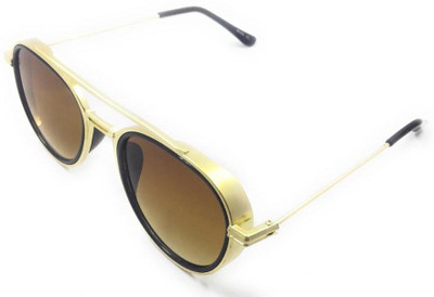 ALUZO Spectacle  Sunglasses(For Men & Women, Brown)