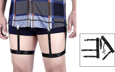 frokht X- Back Suspenders for Men(Black)