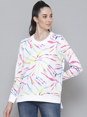 SASSAFRAS Full Sleeve Printed Women Sweatshirt
