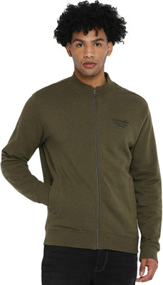 Wrangler Full Sleeve Solid Men Sweatshirt