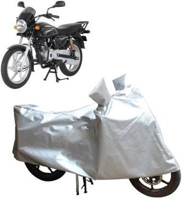 UPM Waterproof Two Wheeler Cover for Yamaha(Boxer, Silver, Black)
