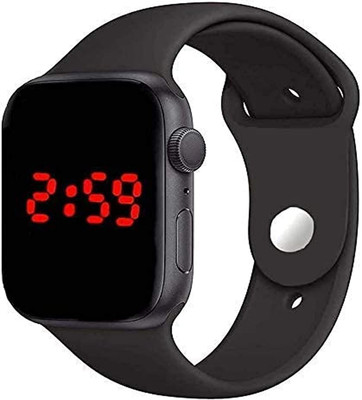 CORBITAL IMPEX Square Dial Smartwatch(Black Strap, Band Width 	1.20 Centimeters)