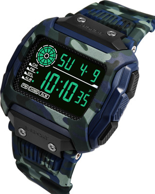 ZEKU 9097 Army Blue 9097 Blue A1 Analog-Digital Watch  - For Men