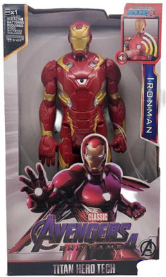 The Simplifiers Super Hero's Die cast Metal Action Figure- IRON MAN(Red)