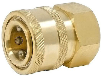 YORAA FLB-QC BRASS fitting quick connector adaptor for pressure washer gun ,foam lance and degree spay nozzle Brass Connector Pressure Washer