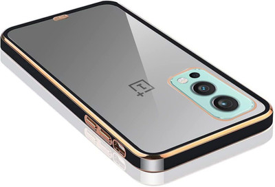 MagicHub Back Cover for OnePlus Nord 2 5G(Black, Silicon, Pack of: 1)