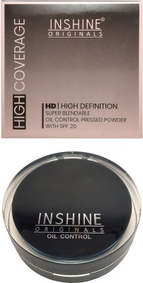 INSHINE ORIGINALS High Cover Super Blindable Oil Control  Compact(White Ivory, 20 g)