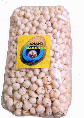 ANANT FOODS Phool Makhana/Regular Lotus Seed Pop/Fox Nut/Gorgon Nut Puffed Kernels (125g*5) Lotus Seeds(Makhana)(5 x 125 g)