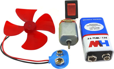 Sky Science Kit School Project Kit Combo Project Kit Dc motor,Battery With Clip,On-Off Switch , wing thick fan, Set Of, DIY Electronic Hobby Kit Electronic Components Electronic Hobby Kit Sky Science Kit School Project Kit Combo Project Kit Dc motor,Battery With Clip,On-Off Switch , wing thick fan, Set Of, DIY Electronic Hobby Kit Electronic Components Electronic Hobby Kit