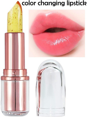 tanvi27 best Moisturizing Color Change to Pink Gel Lipstick(yellow, 3.6 g)