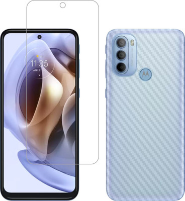 Vatsin Front and Back Screen Guard for MOTOROLA G51 5G(Pack of 2)
