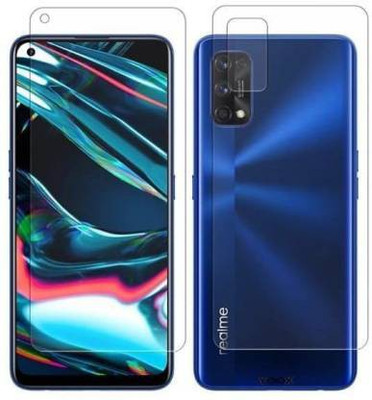 PONDRIK Front and Back Screen Guard for REALME 7 PRO(Pack of 2)