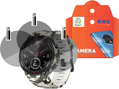 EZGER Screen Guard for Huami Amazfit T-Rex Smartwatch(Pack of 3)