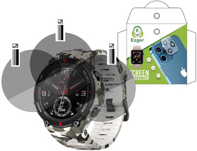 EZGER Screen Guard for Huami Amazfit T-Rex Smartwatch(Pack of 3)