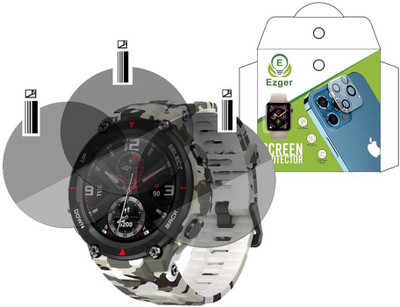 EZGER Screen Guard for Huami Amazfit T-Rex Smartwatch(Pack of 3)