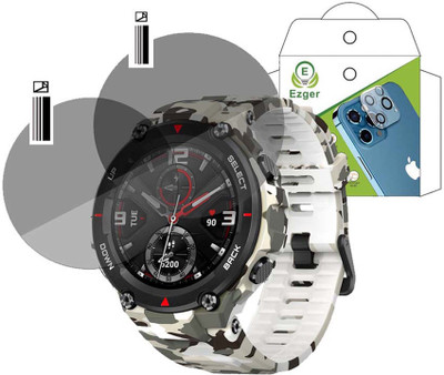 EZGER Screen Guard for Huami Amazfit T-Rex Smartwatch(Pack of 2)