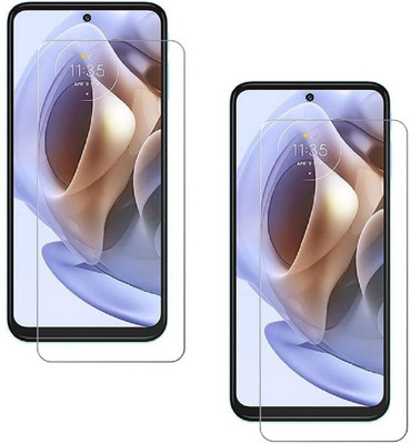 ISAAK Tempered Glass Guard for Motorola G31, Moto G31(Pack of 2)